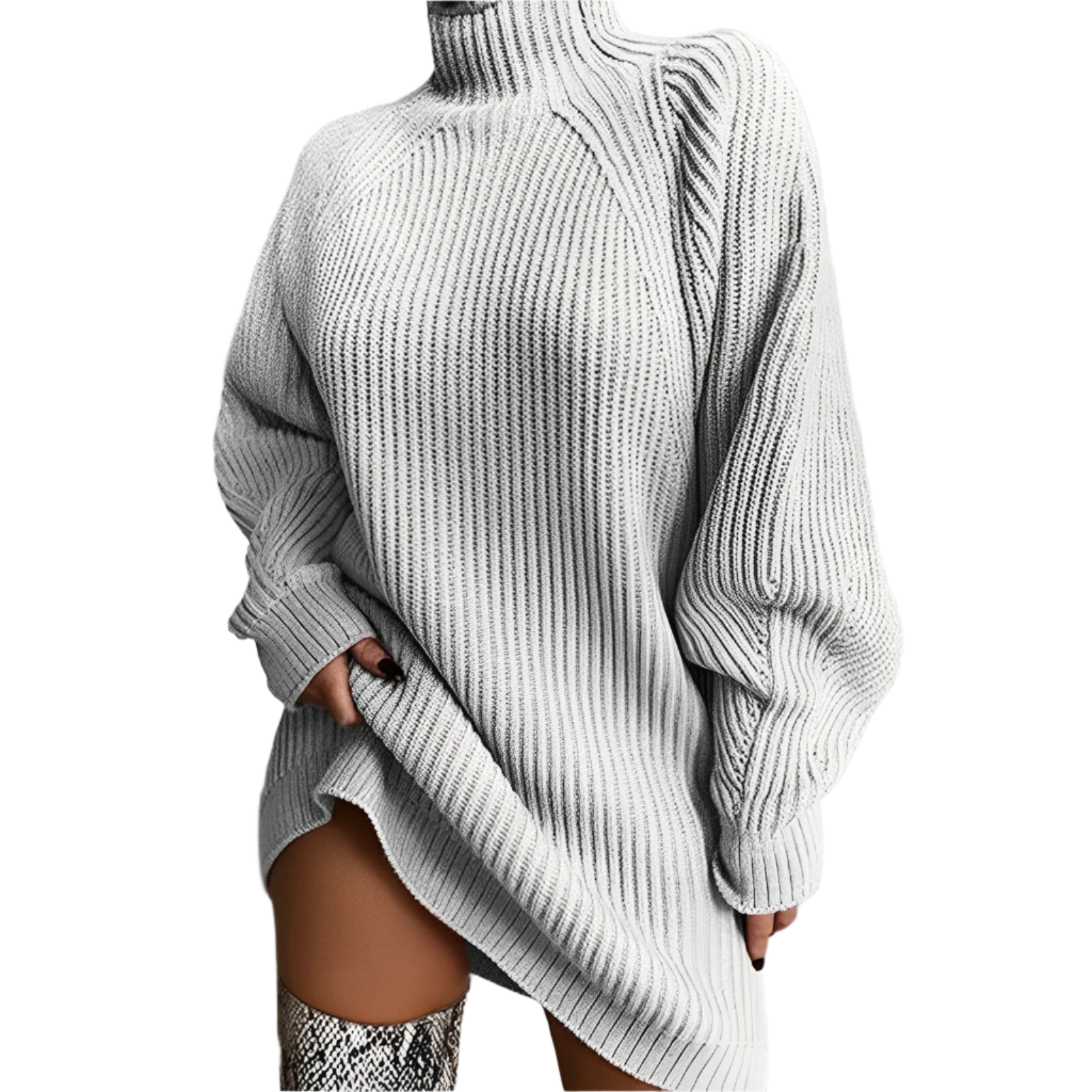 Paulina | Oversized Turtleneck Jumper for Women